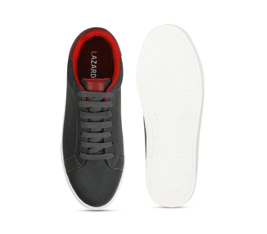 Lazard Grey Sneakers Casual Shoe for Men