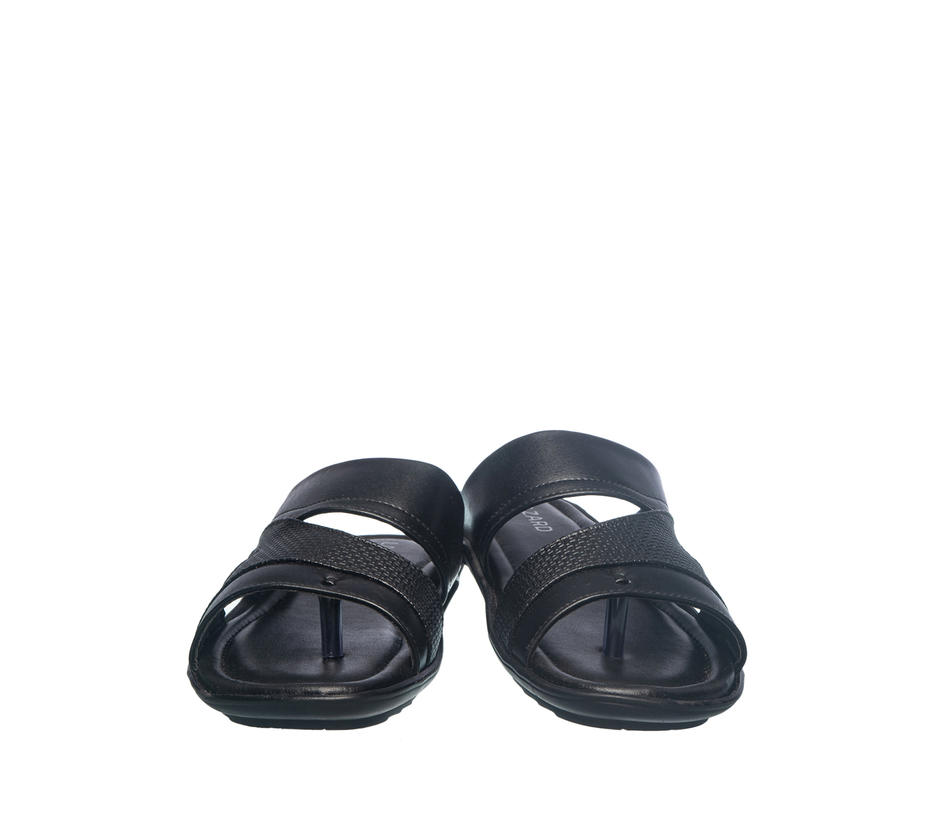 Lazard Black Casual Slip-On Sandal for Men