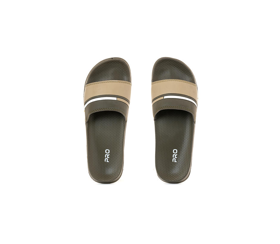 Pro Olive Slide Slippers for Men
