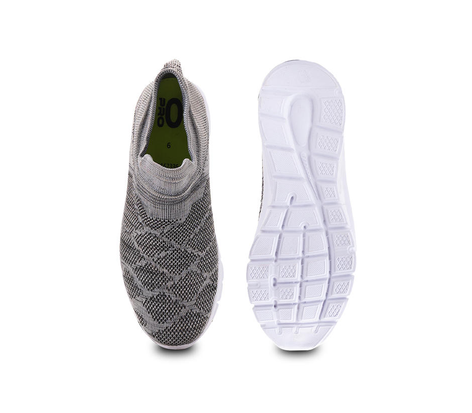 Pro Grey Walking Sports Shoes for Men