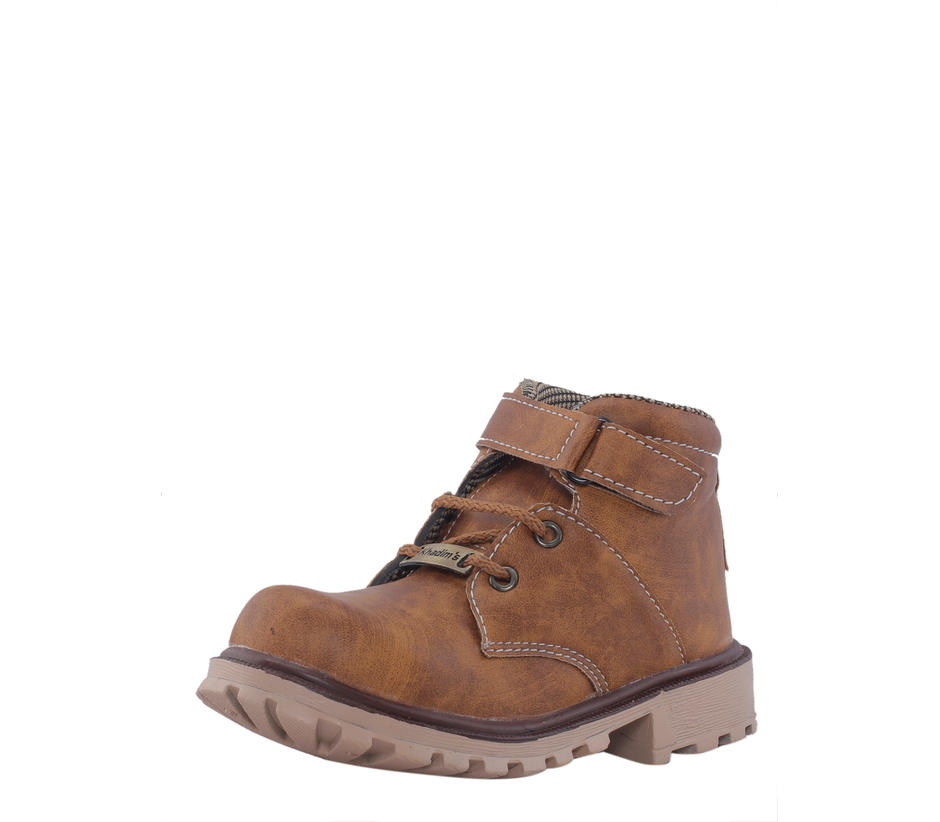 brown casual boot