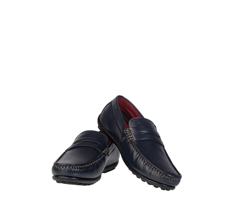 Lazard Men Navy Casual Loafers 