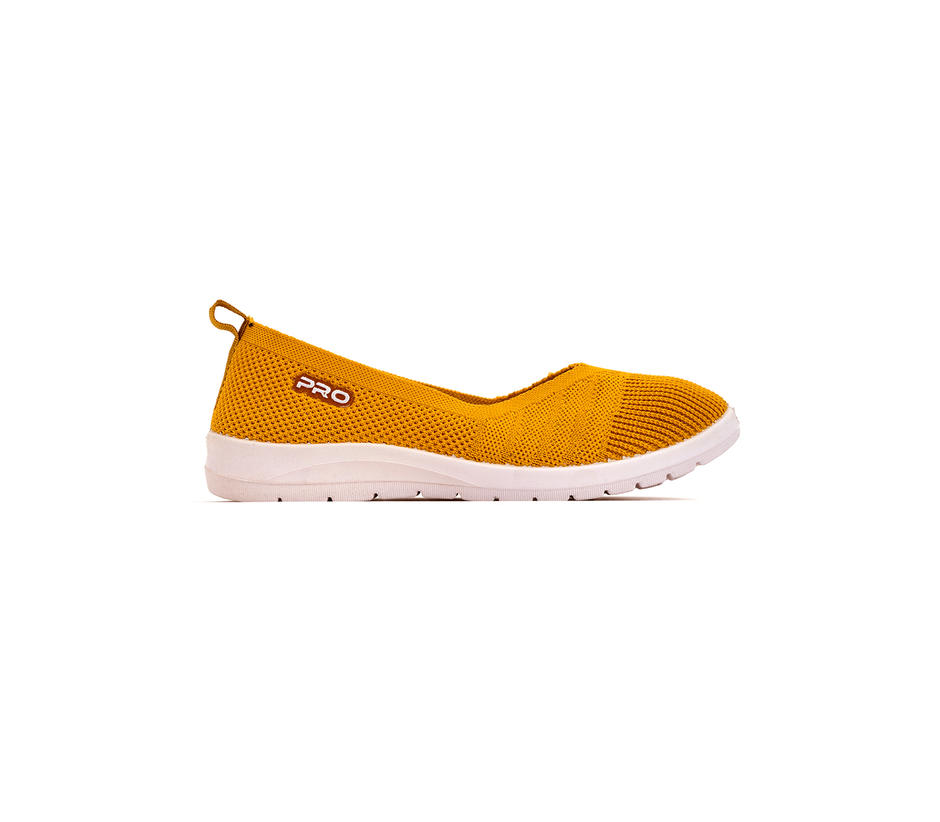 Pro Yellow Slip On Casual Shoe for Women