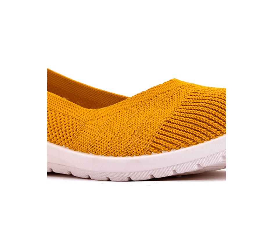 Pro Yellow Slip On Casual Shoe for Women