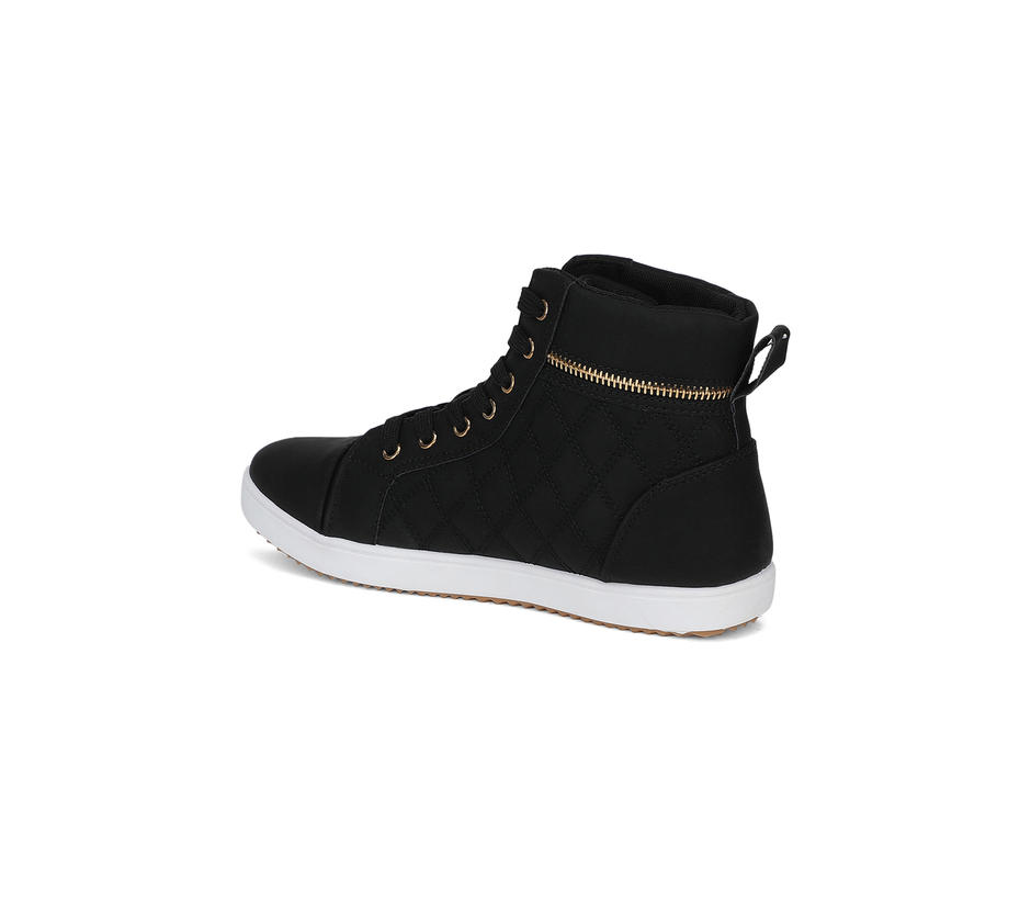 Pro Black Casual Sneakers for Women