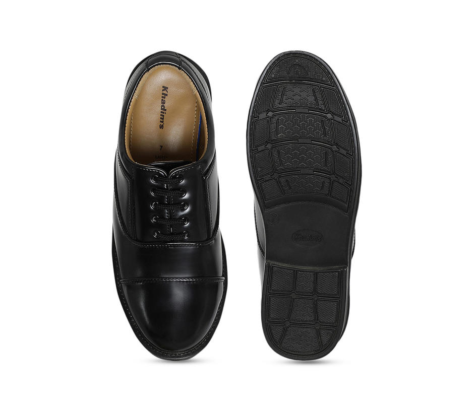 Khadim Black Oxford Formal Shoe for Men 