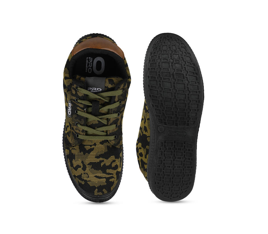 Pro Men Olive Casual Sneakers 
