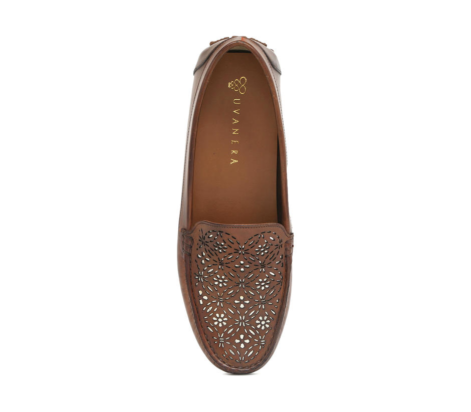Women's Driving Shoes- Brown