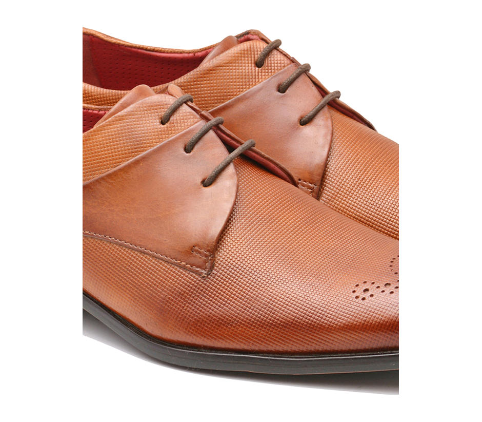 Occasion Lace Up - Tan