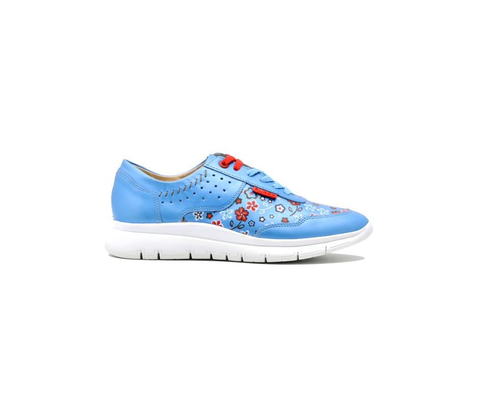 Women Casual Lace Up - Blue