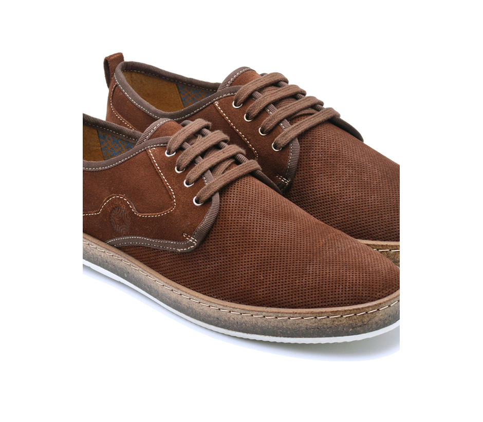Sneakers Lace Up - Brown