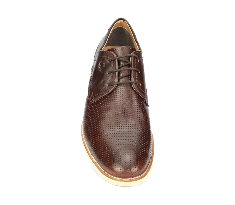 Business Casual Lace Up - Brown