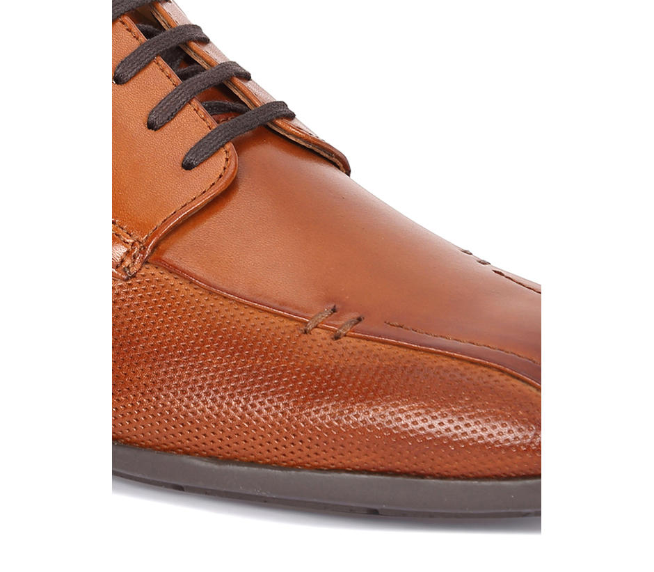 Work Lace Up - Brown