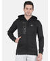 Rock.it Black Hood Smart Fit Full Sleeve Sweatshirt
