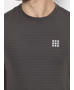 Rockit Grey Round Neck Smart Fit T-Shirt