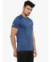Rockit Blue Round Neck Smart Fit T-Shirt