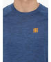 Rockit Blue Round Neck Smart Fit T-Shirt