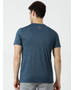 Rockit Navy V Neck Regular Fit T-Shirt