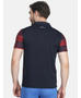 Rockit Navy Collar Regular Fit T-Shirt