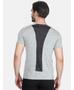 Rockit Grey Round Neck Regular Fit T-Shirt