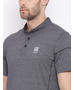 Rockit Grey Round Neck Regular Fit T-Shirt
