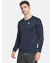 Rock.it Navy Blue Collar Full Sleeve Sweatshirt