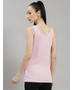 Rock.it Polyester Blend Mauve Solid Top