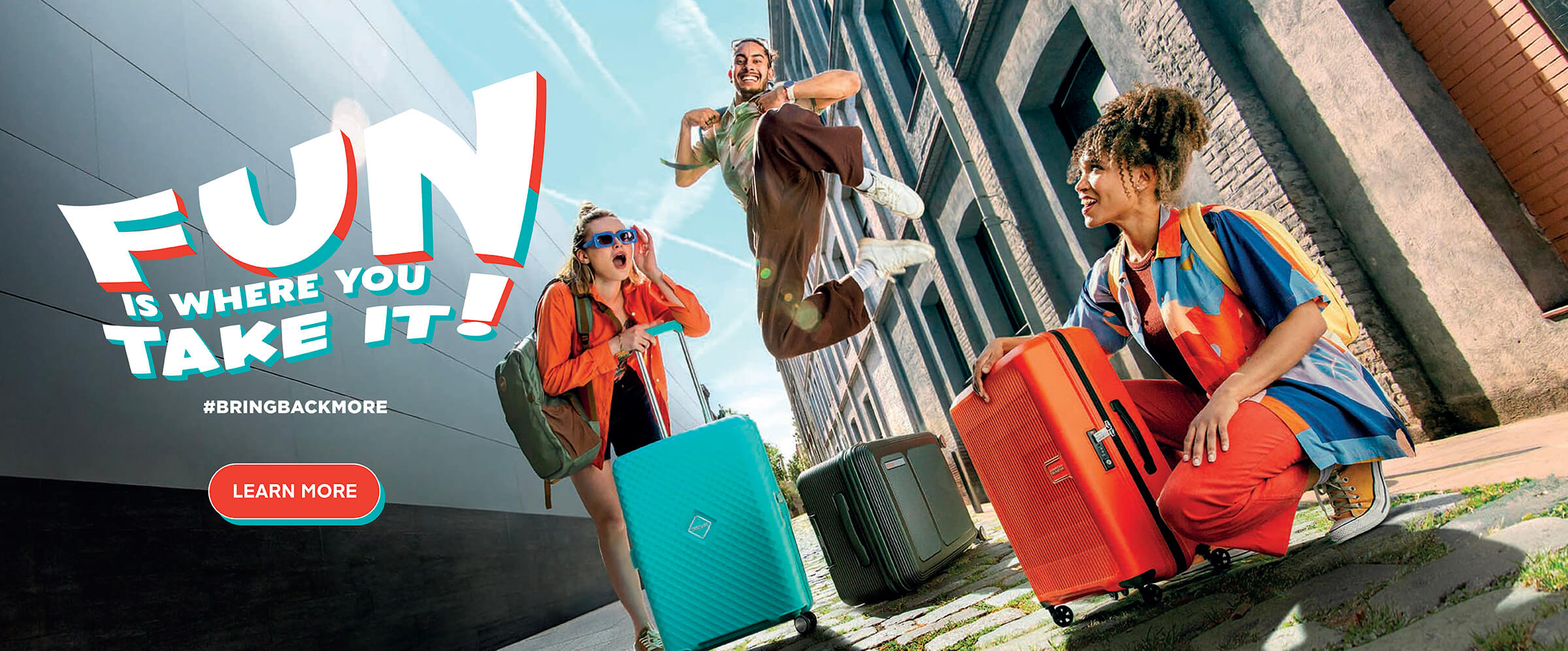 American Tourister Power Packpage Offer