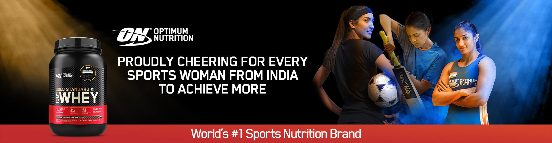 Optimimum Nutrition - World's #1Sports Nutrition Brand