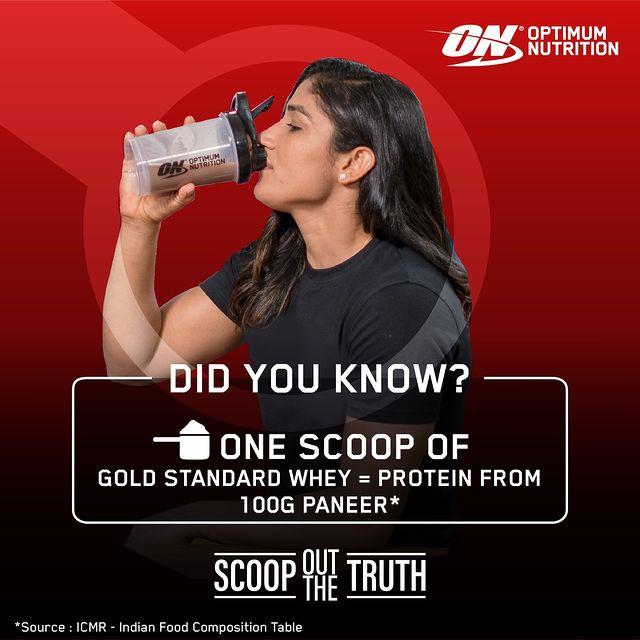 One Scoop of Whey Gold Protein
