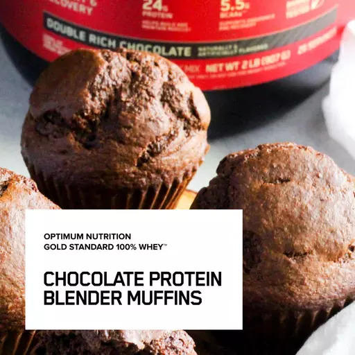 Chocolate Protein Blunder Muffins