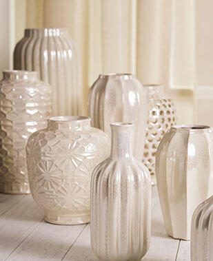 White Vases for Home Decor