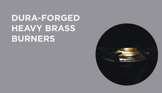 Dura-Forged Heavy Brass Burner