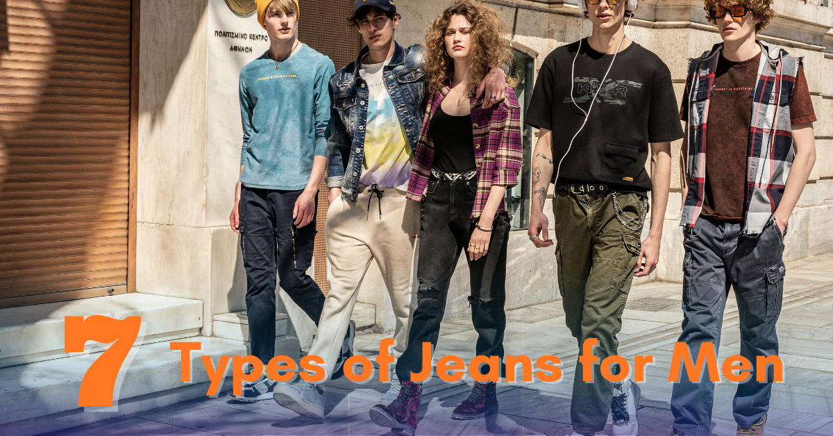 Jeans types for Men