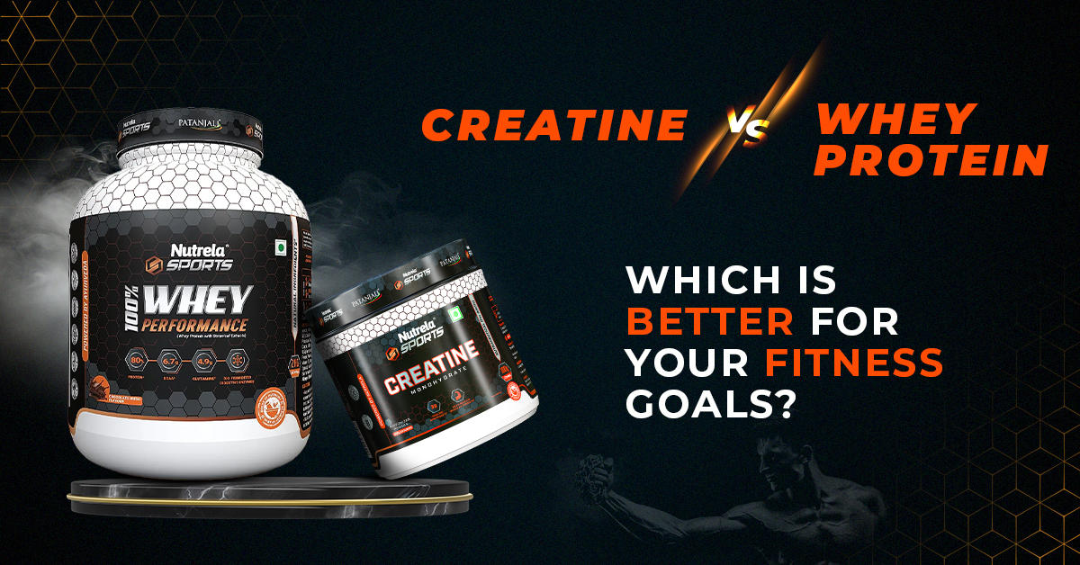 Creatine vs Whey Protein