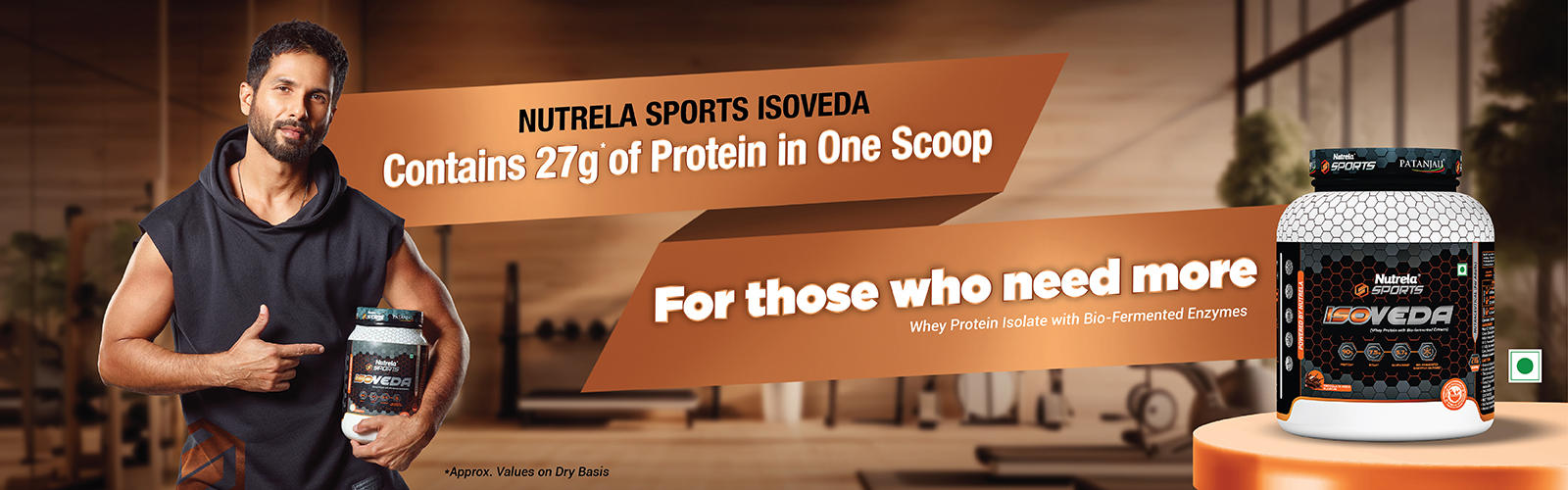 Nutrela Sports Isoveda Shahid Kapoor