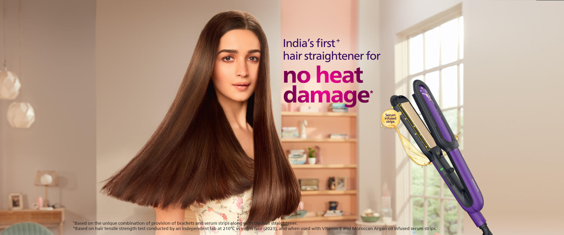 Buy Philips Hair Straighteners with No Head Damage Online at Philips