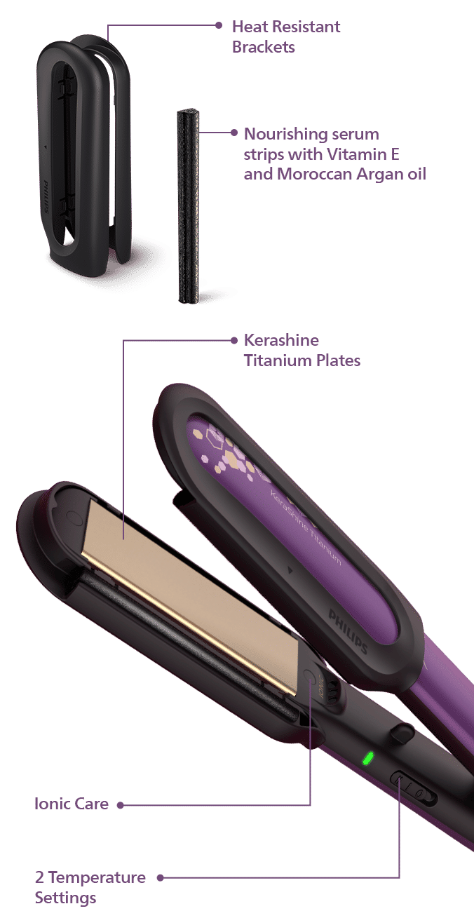 Buy Philips Hair Straighteners with No Head Damage Online at Philips